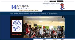 Desktop Screenshot of bobhopeschool.org