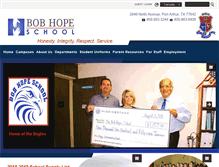 Tablet Screenshot of bobhopeschool.org